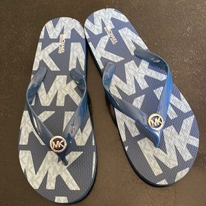 New! Michael Kors Flip Flops